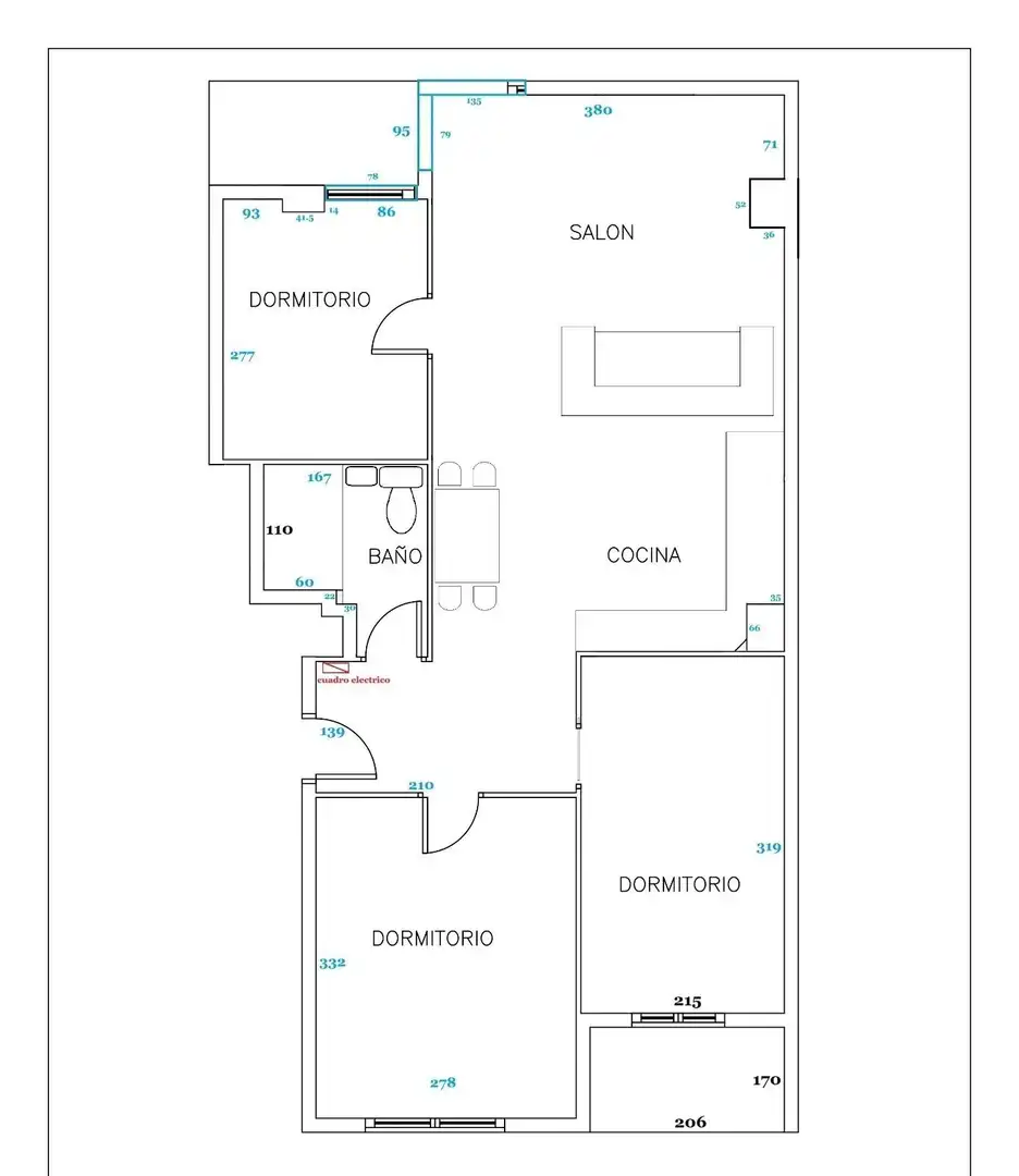 Piso en venta en Rambla PRIM, El Besós i el Maresme