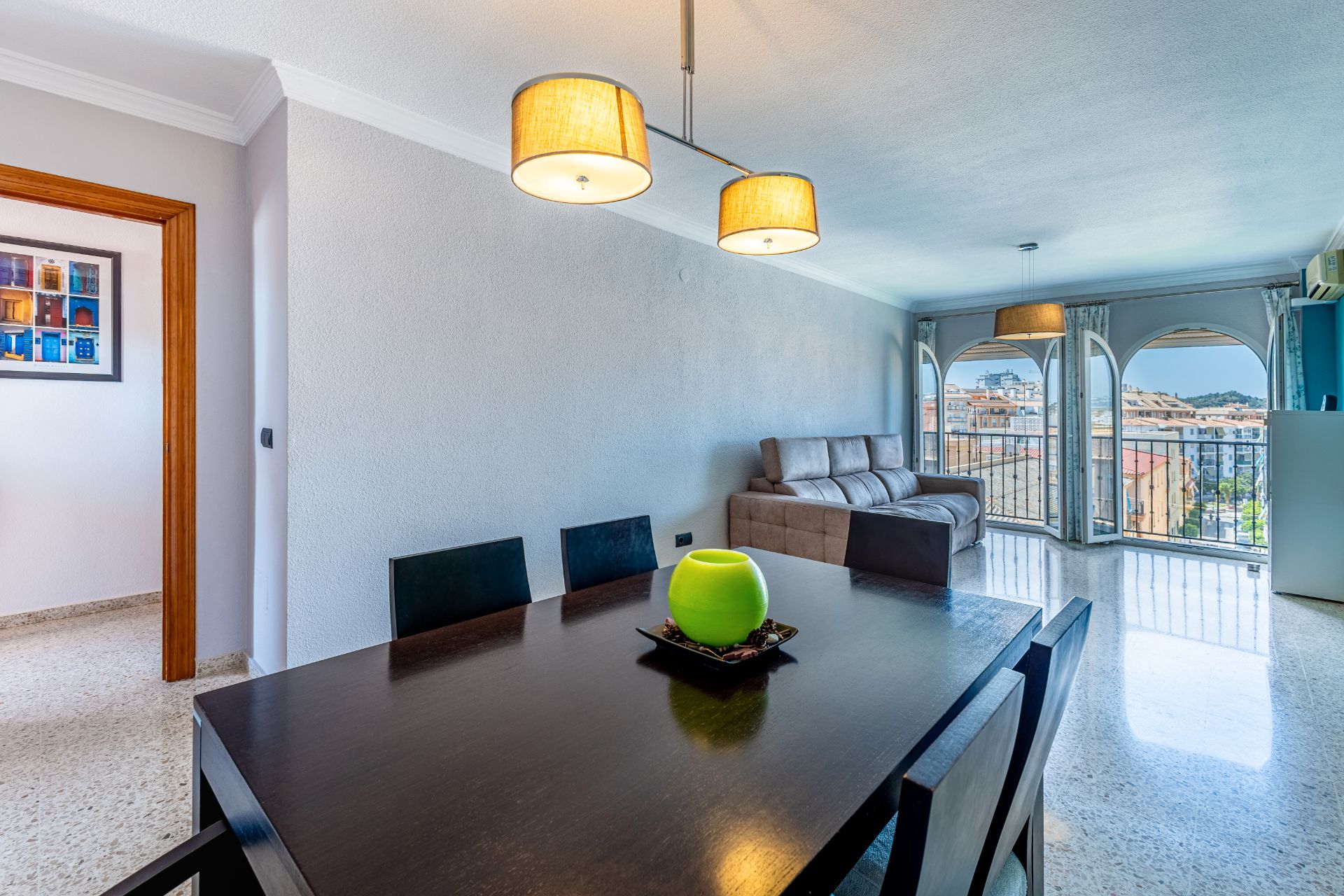 Dining room of Apartment for sale in Fuengirola  with Air Conditioner, Heating and Parquet flooring