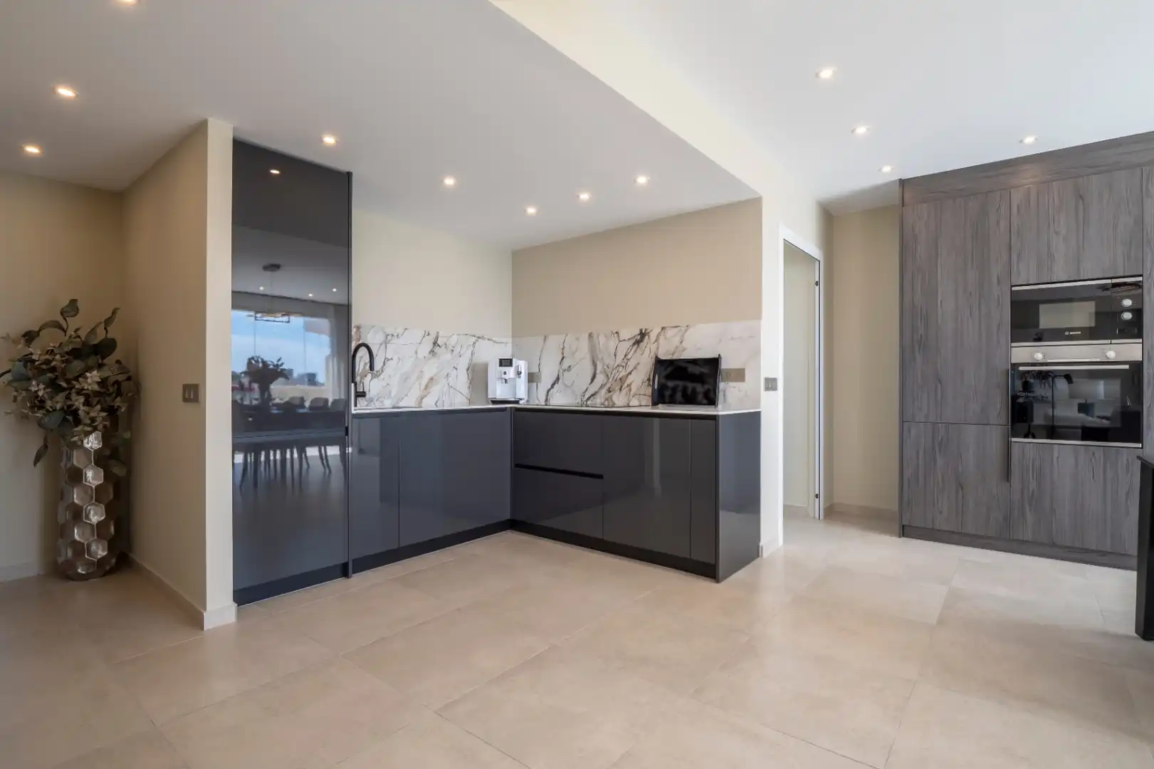 Kitchen of Attic for sale in Calpe / Calp  with Air Conditioner, Heating and Terrace