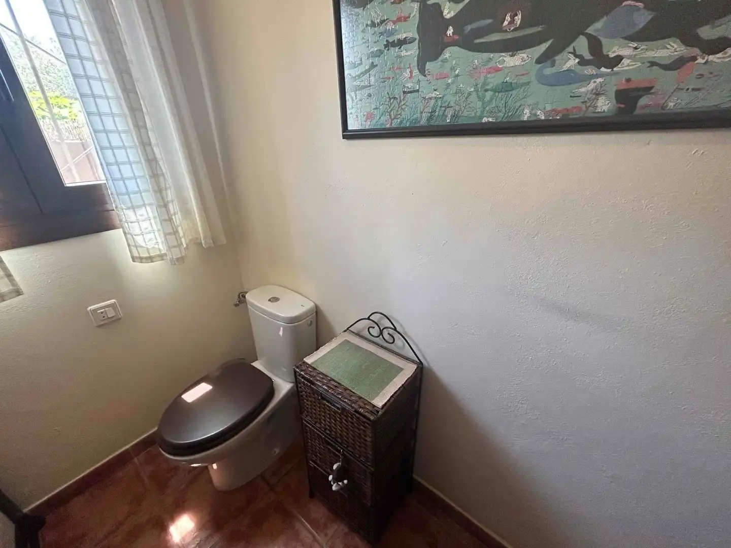 Baño de Casa o chalet en venta en Mojácar con Aire acondicionado, Calefacción y Jardín privado