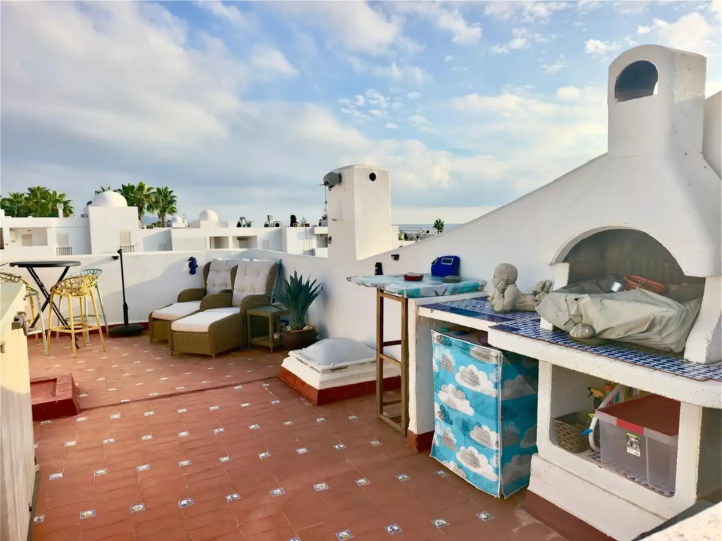 Terraza de Dúplex en venta en El Palmeral