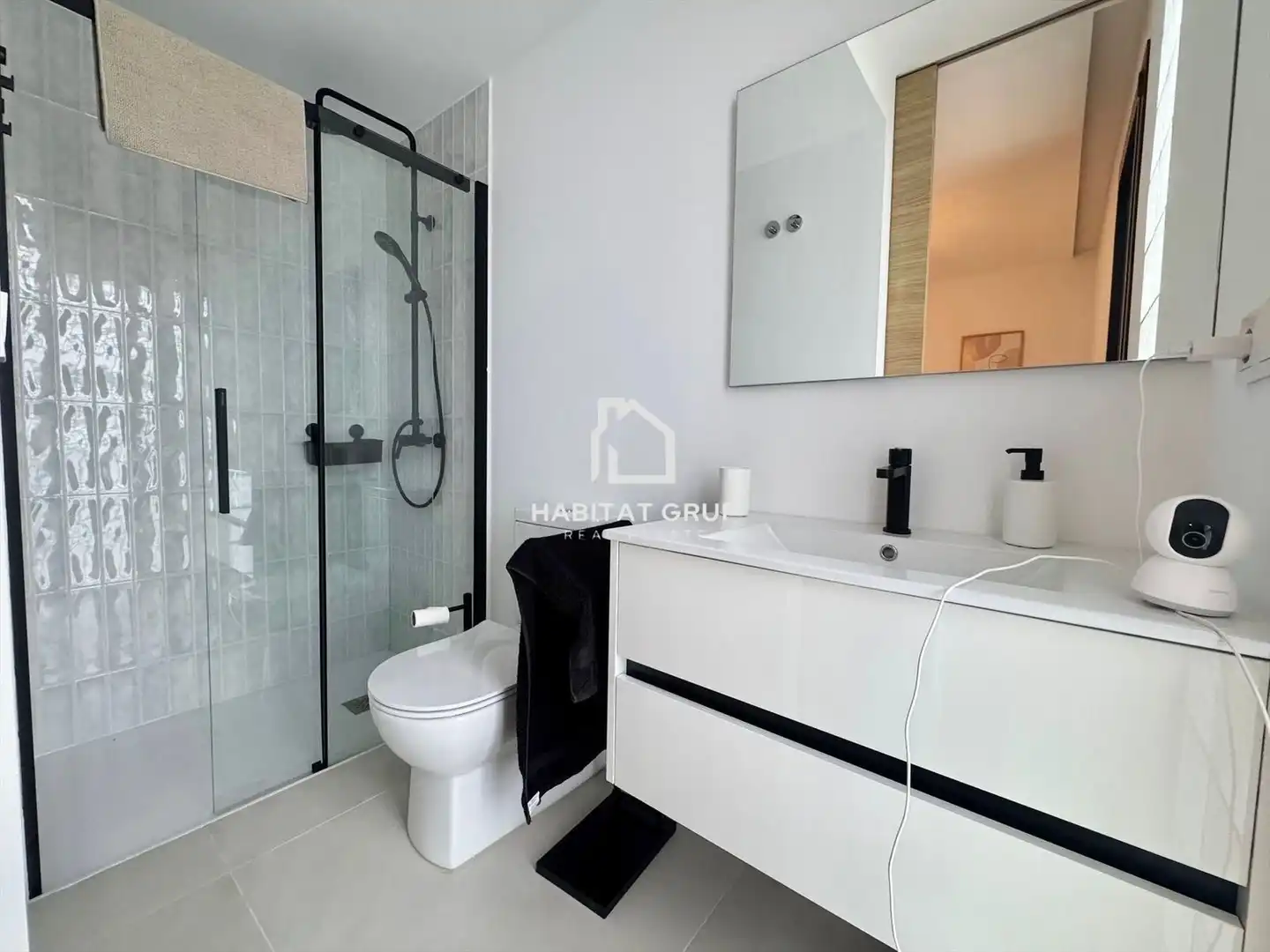 Bathroom of Flat for rent in Sant Antoni de Portmany  with Air Conditioner, Heating and Terrace