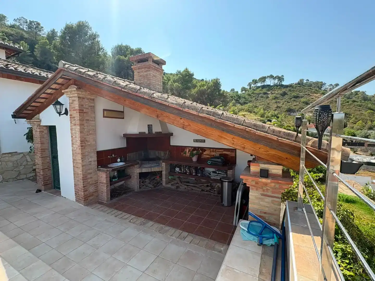 Terraza de Casa o chalet en venta en Carcaixent con Aire acondicionado, Jardín privado y Piscina