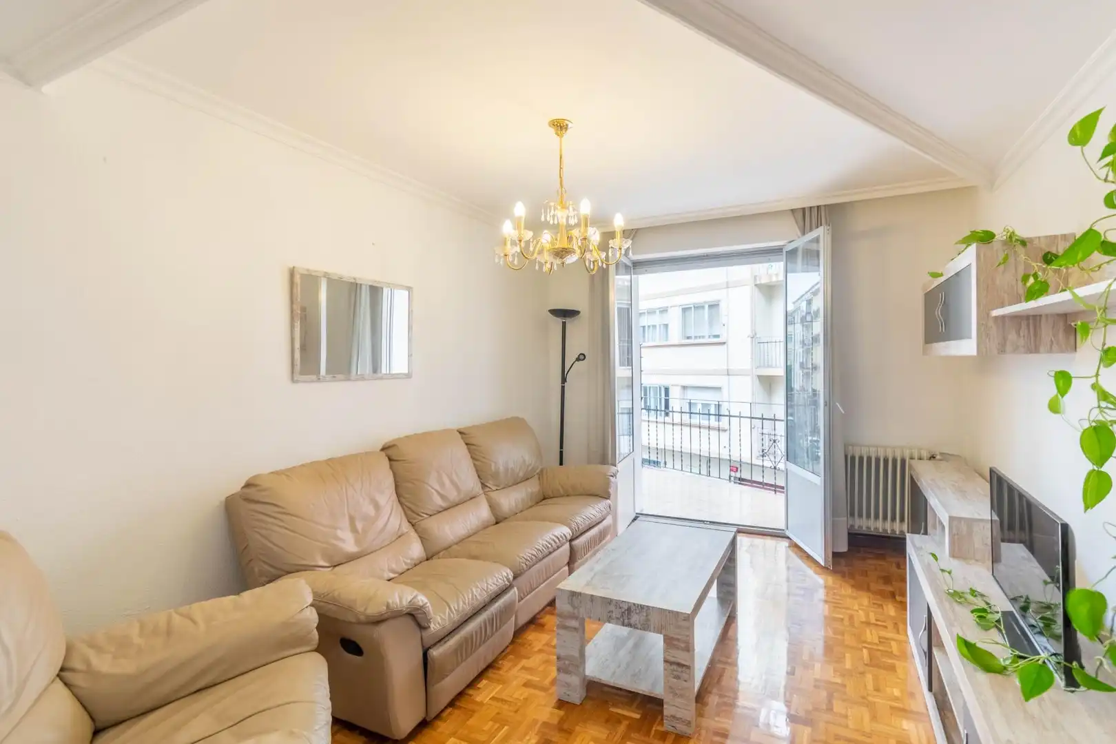 Living room of Flat for sale in  Pamplona / Iruña  with Heating, Storage room and Balcony