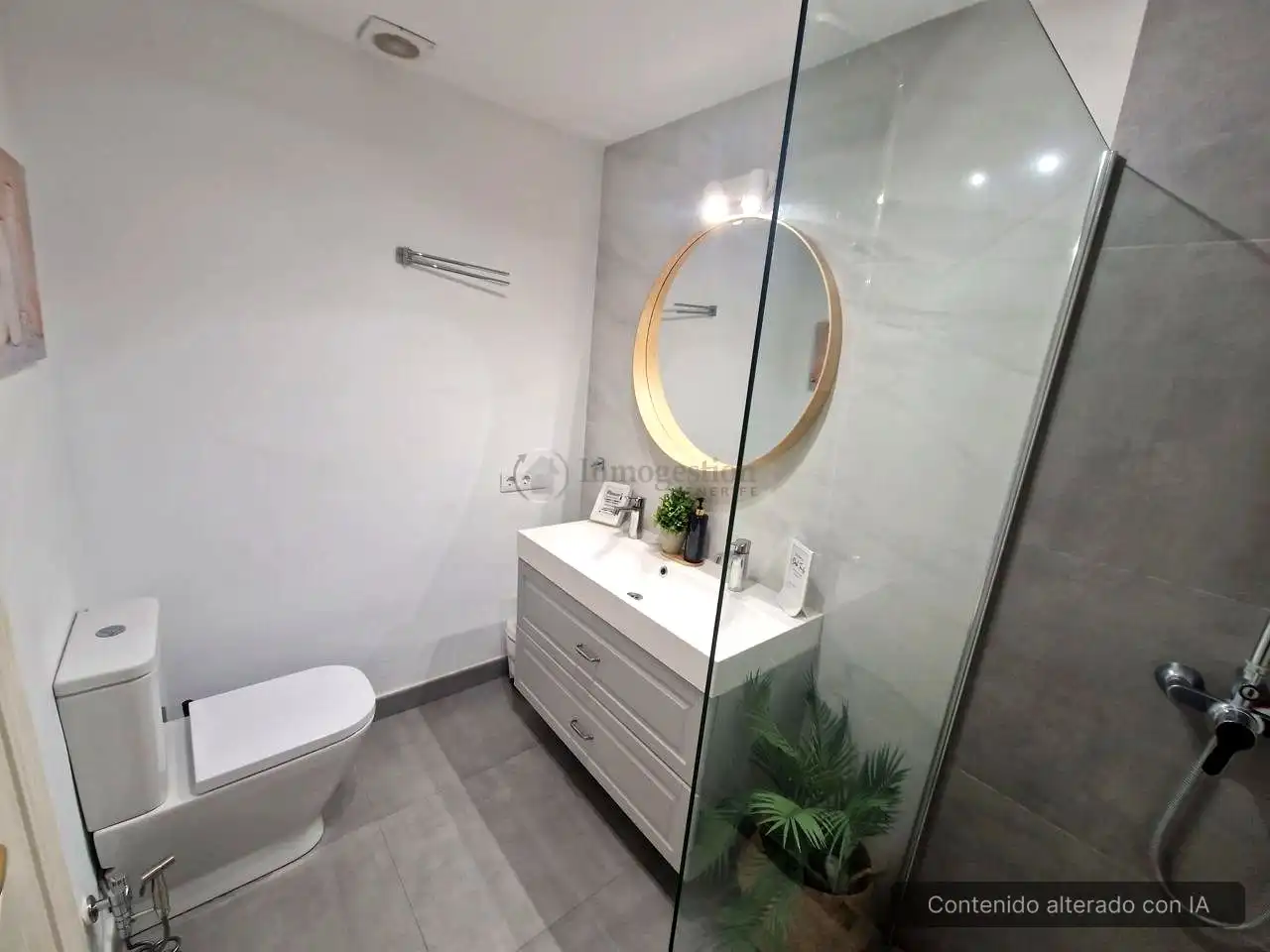 Bathroom of Flat for rent in Arico  with Furnished, Internet and Community pool