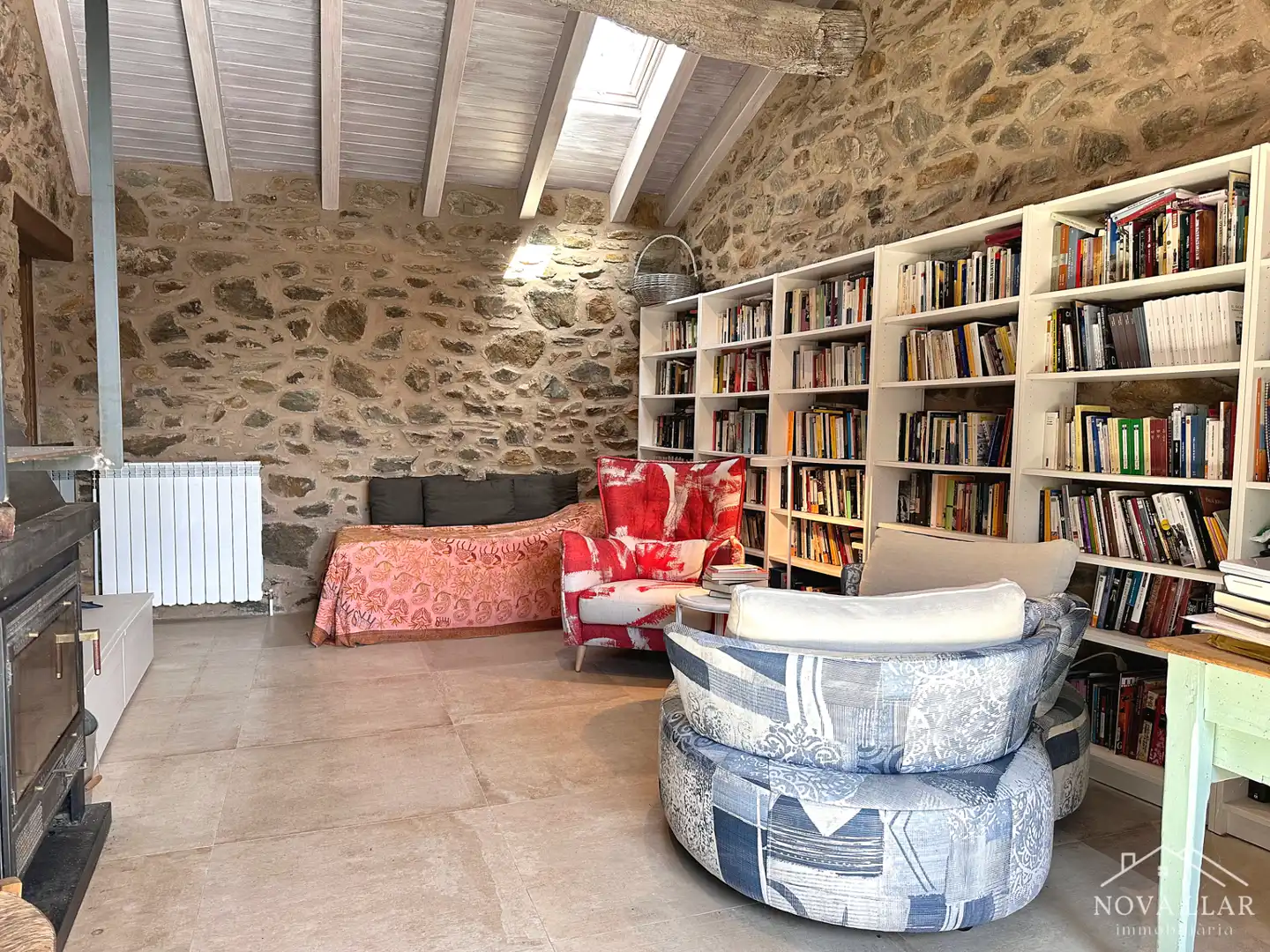Sala de estar de Casa o chalet en venta en Ribes de Freser con Calefacción, Jardín privado y Terraza