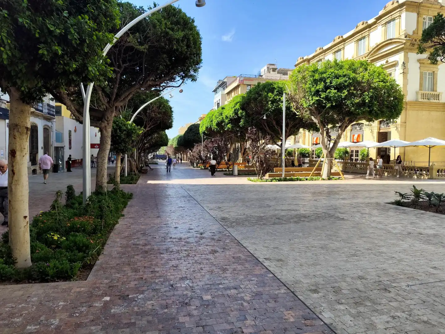 Außenansicht von Wohnung zur Miete in Almería mit Klimaanlage und Möbliert