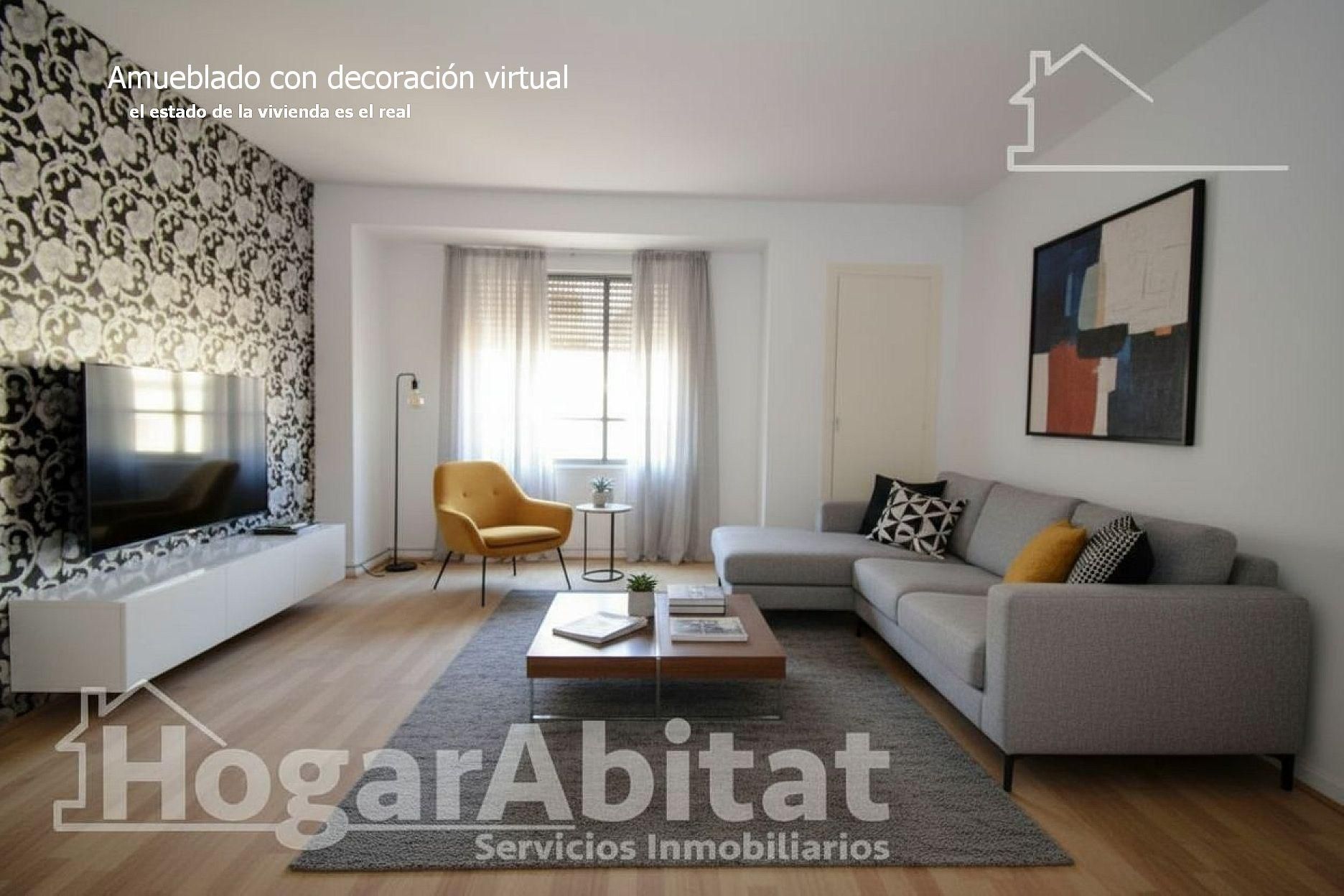 Living room of Flat for sale in Pego  with Balcony