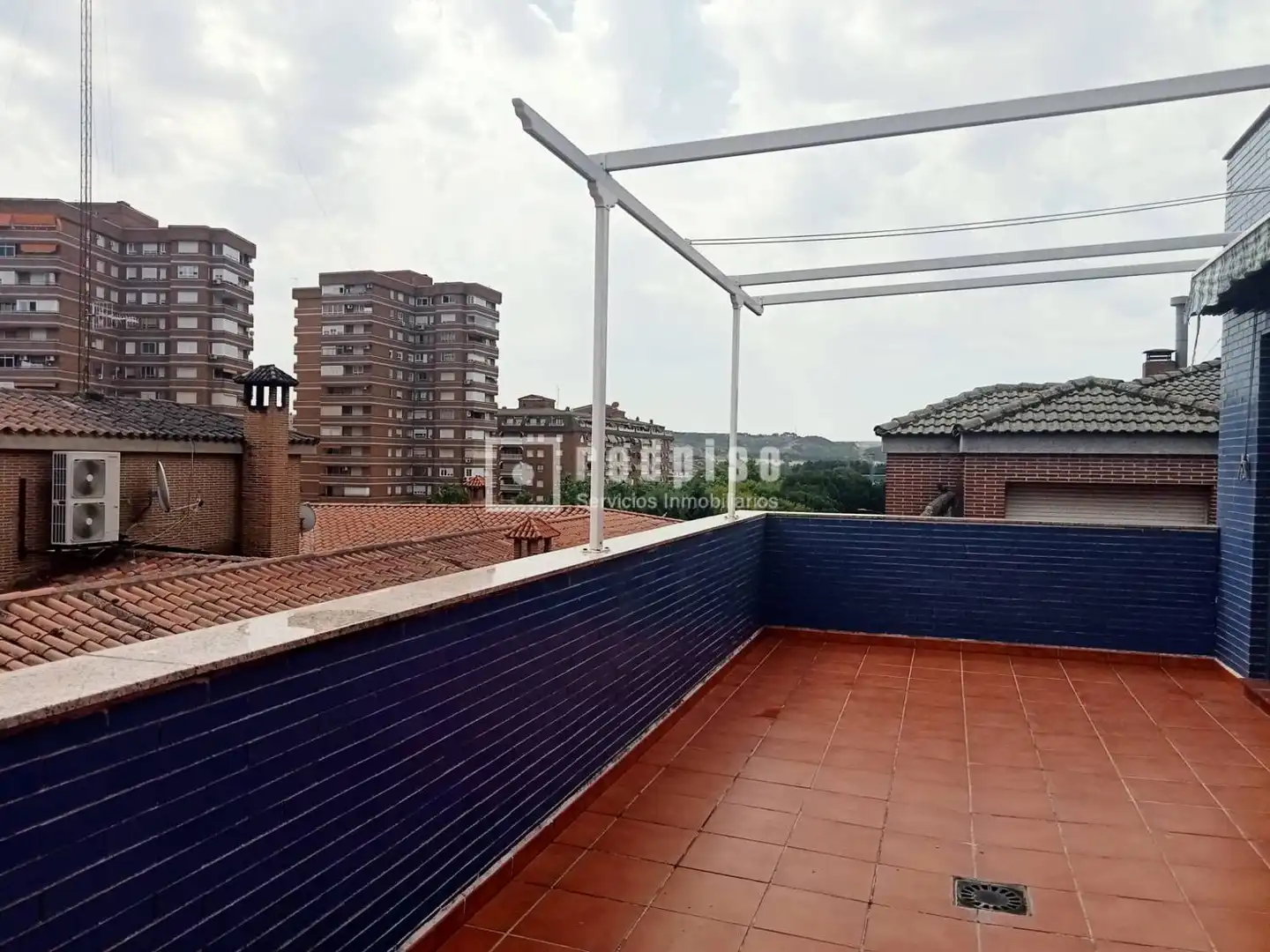 Terrace of Flat for rent in Talavera de la Reina  with Air Conditioner, Heating and Parquet flooring