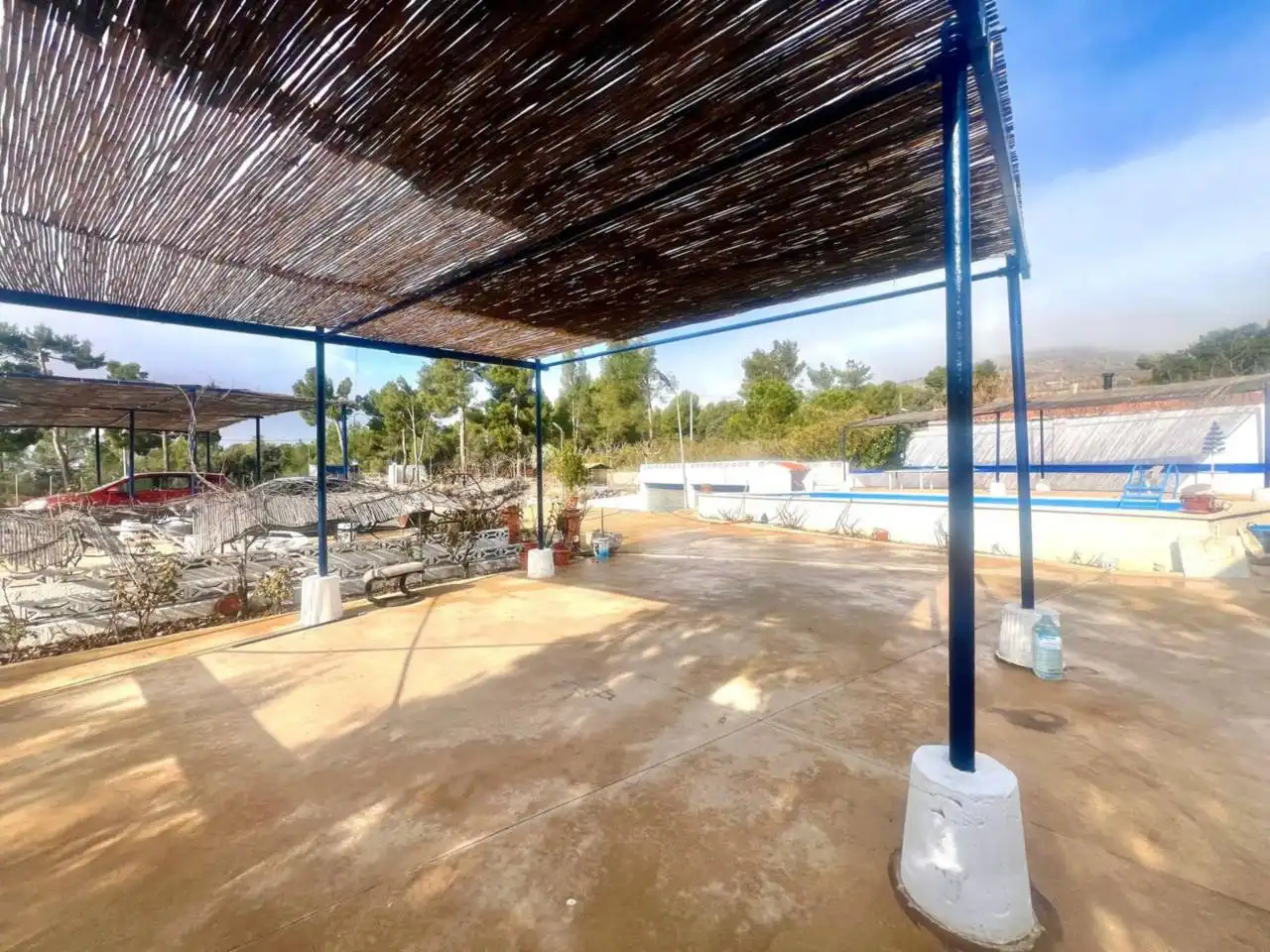 Terraza de Casa o chalet en venta en Ibi con Jardín privado y Piscina