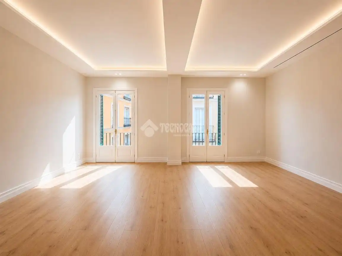 Wohnzimmer von Wohnung zum Verkauf in Madrid mit Klimaanlage, Heizung und Terrasse