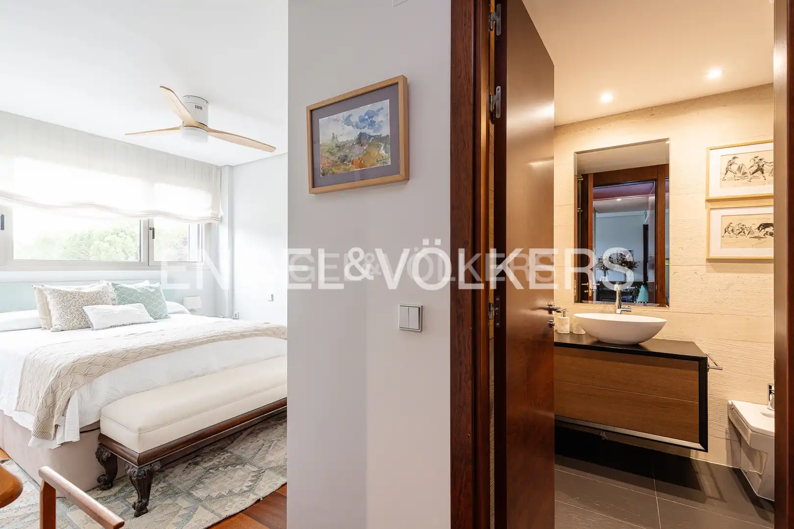 Bedroom of Flat for rent in Majadahonda  with Air Conditioner, Heating and Private garden