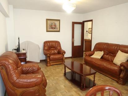 Living room of Flat for sale in A Coruña Capital   with Balcony