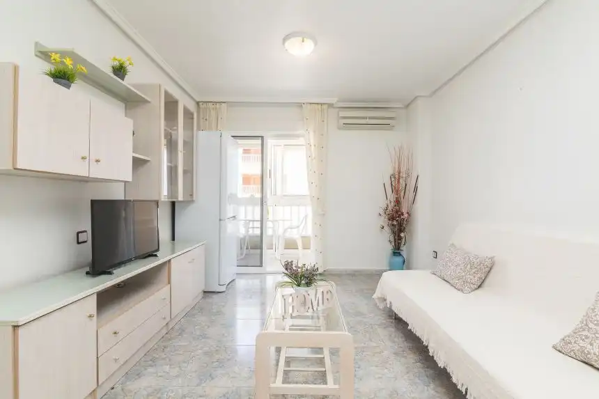 Wohnzimmer von Wohnung zum Verkauf in Elche / Elx mit Klimaanlage, Terrasse und Möbliert