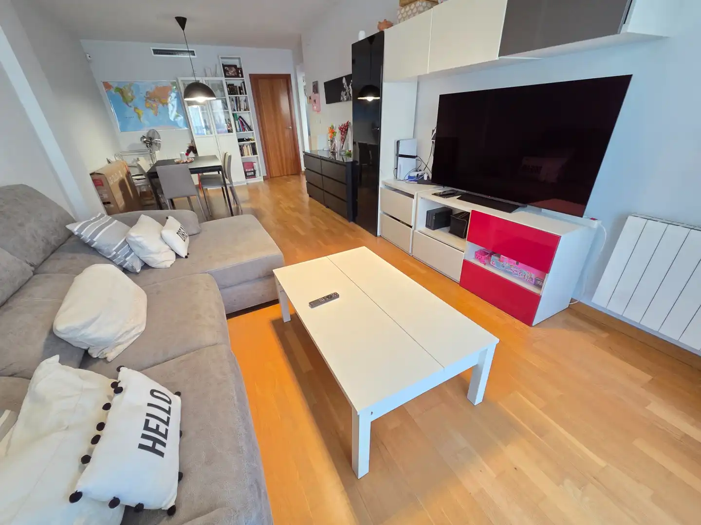 Wohnzimmer von Wohnung zum Verkauf in Vilafranca del Penedès mit Klimaanlage, Heizung und Parkett