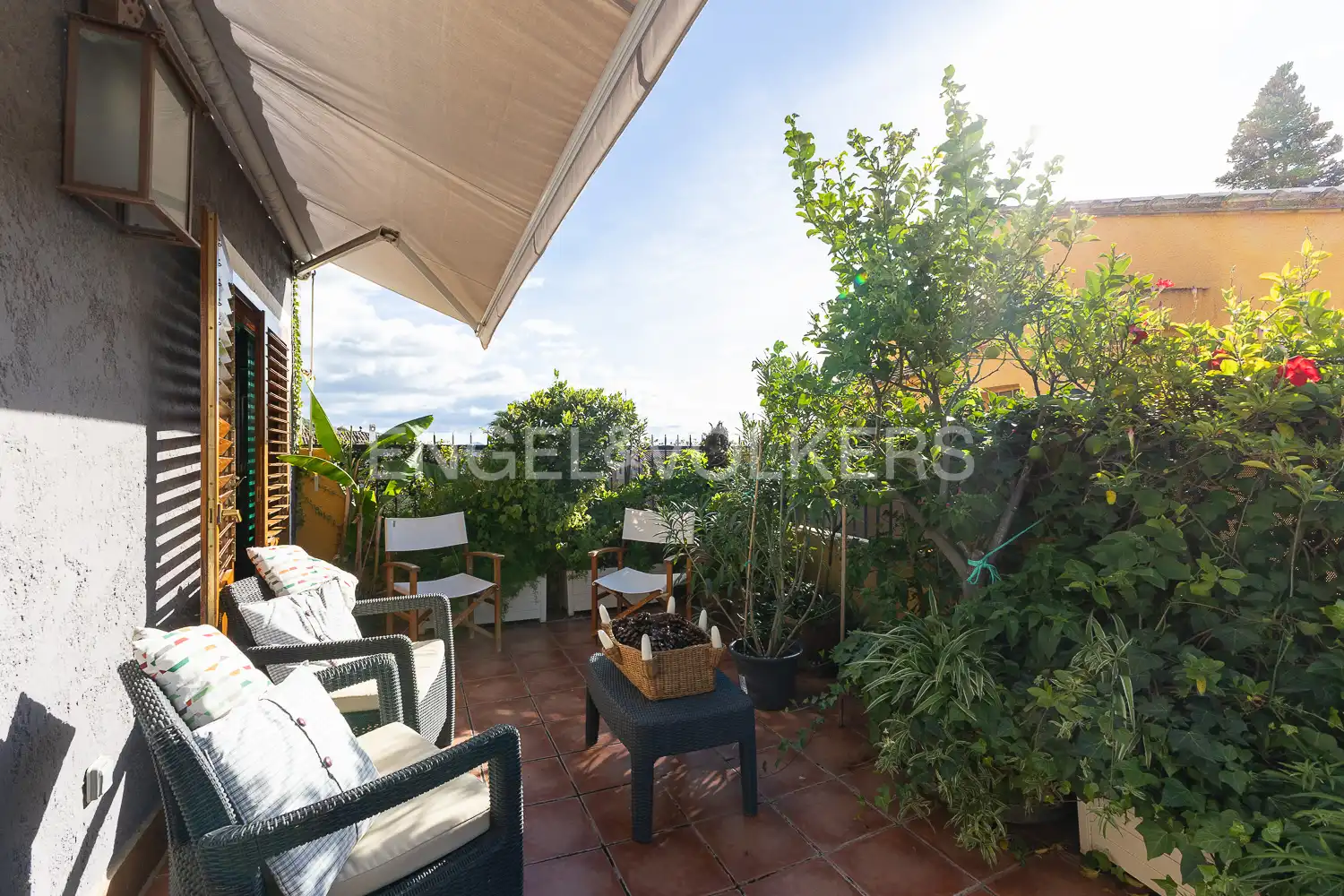 Terraza de Casa adosada en venta en Viver con Calefacción, Terraza y Amueblado