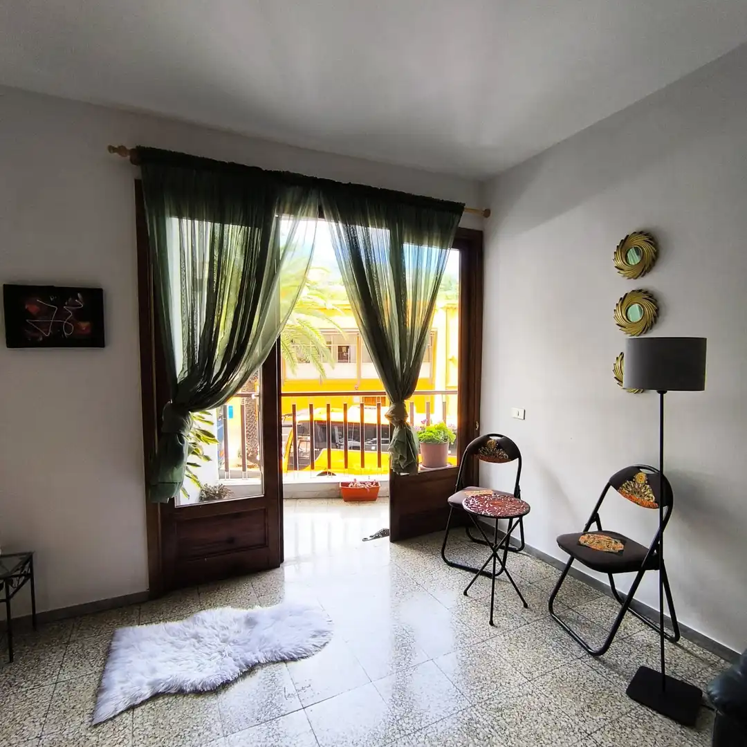 Sala de estar de Piso de alquiler en La Orotava con Amueblado y Se aceptan mascotas