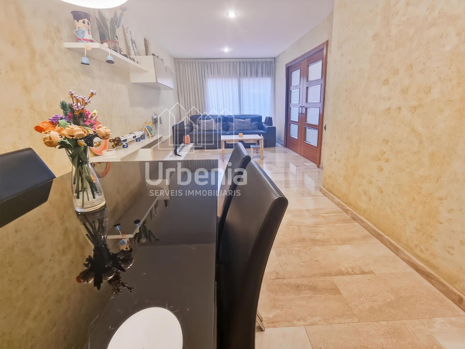 Sala d'estar de Pis en venda en Mataró amb Aire condicionat, Calefacció i Terrassa