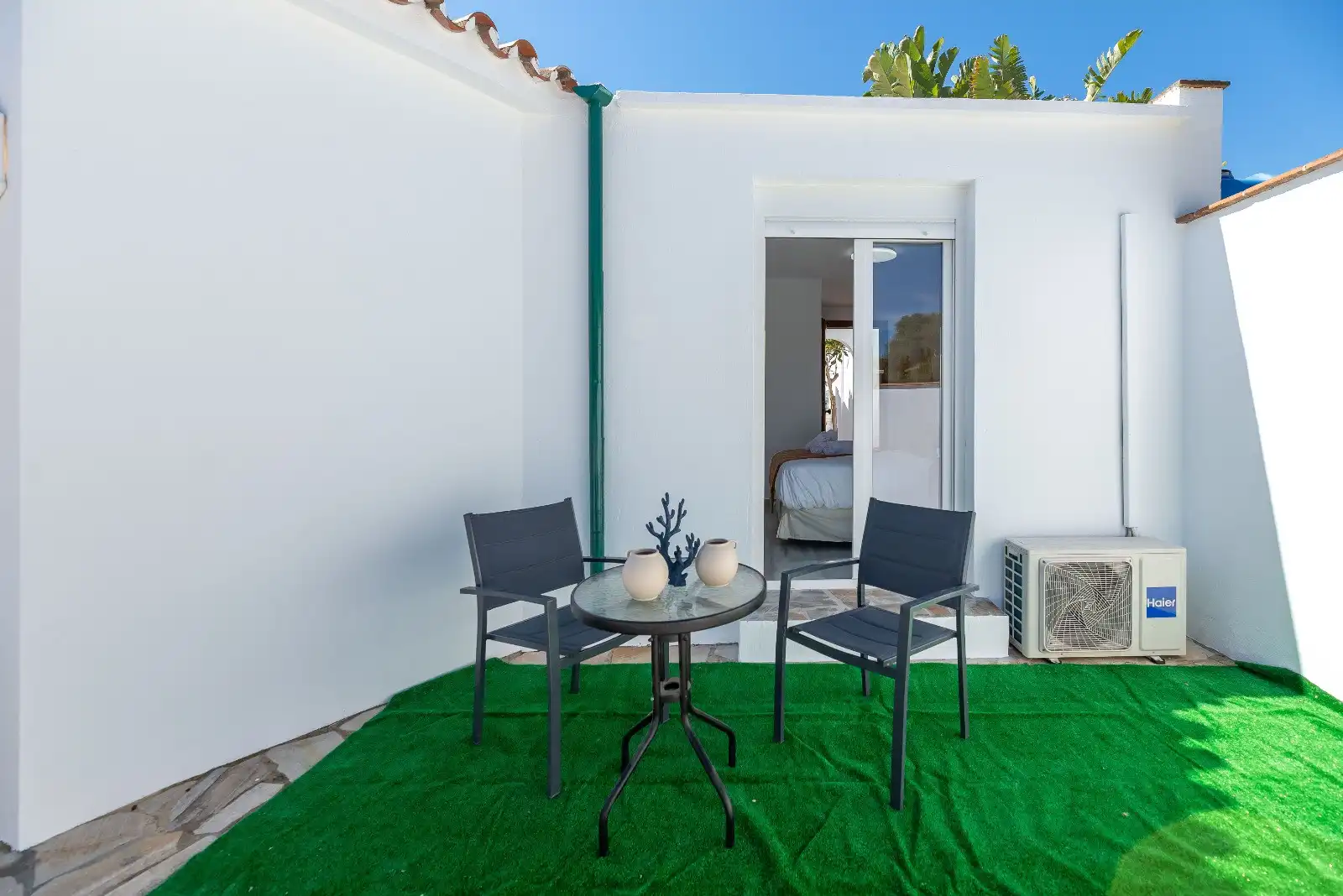 Terraza de Casa o chalet en venta en Marbella con Aire acondicionado, Calefacción y Jardín privado