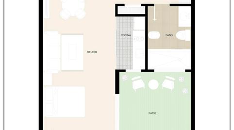 Photo 3 of Flat to rent in N/a, Legazpi,  Madrid Capital