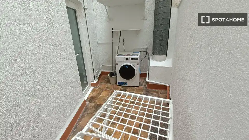 Terraza de Piso de alquiler en Vilanova i la Geltrú con Aire acondicionado, Calefacción y Amueblado