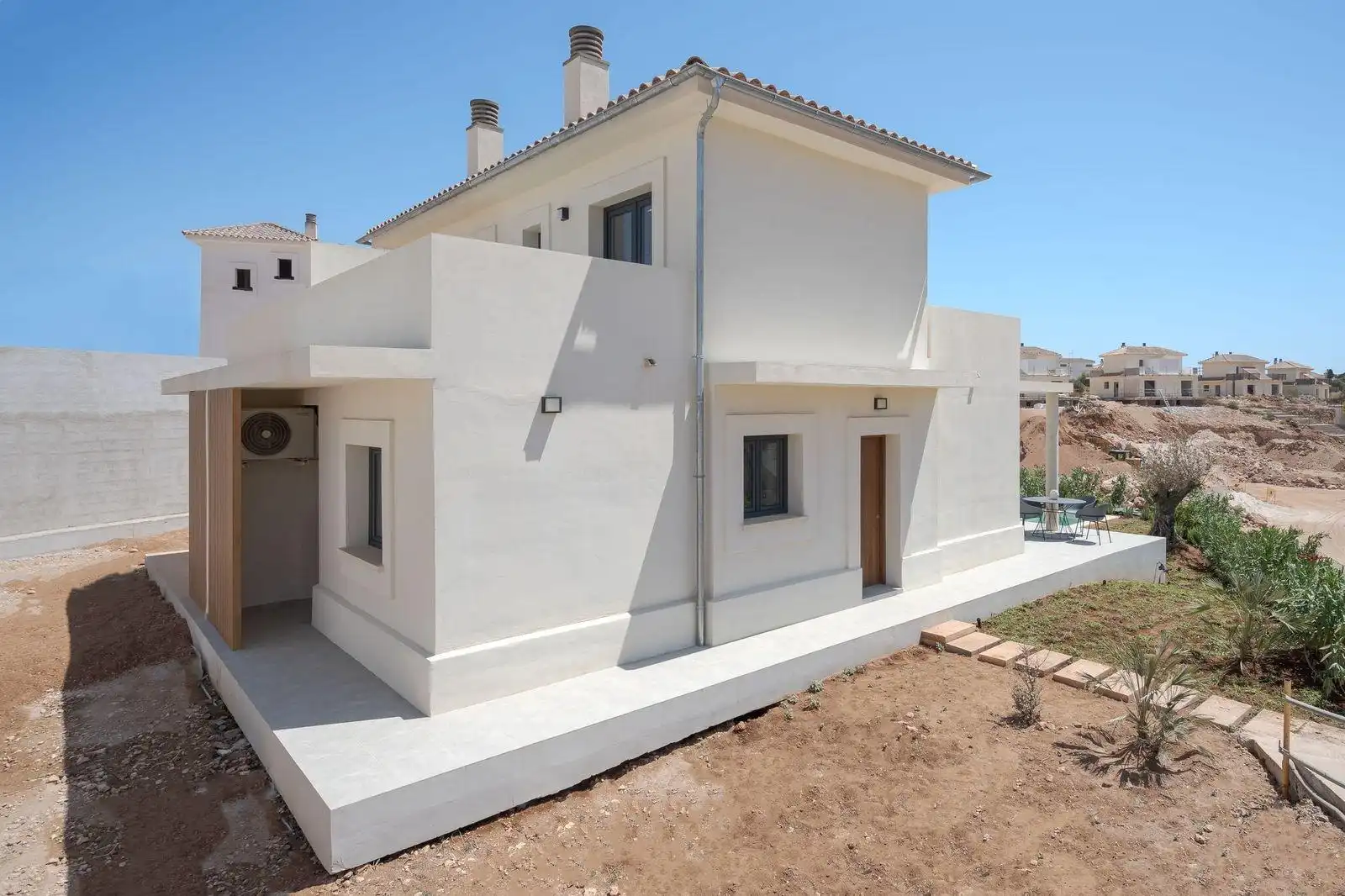 Vista exterior de Casa adosada en venda en Manacor amb Aire condicionat, Calefacció i Jardí privat