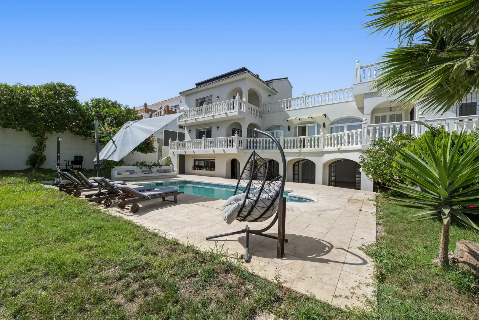 Terrace of Houses for sale in Mijas  with Air Conditioner, Private garden and Terrace