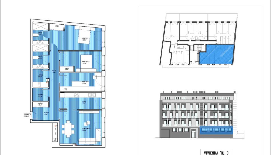 Foto 1 de Piso en venta en Rúa Montirón, San Roque - As Fontiñas, Lugo