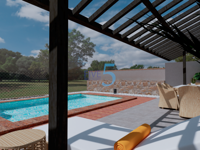 Swimming pool of House or chalet for sale in  Murcia Capital  with Air Conditioner, Heating and Storage room