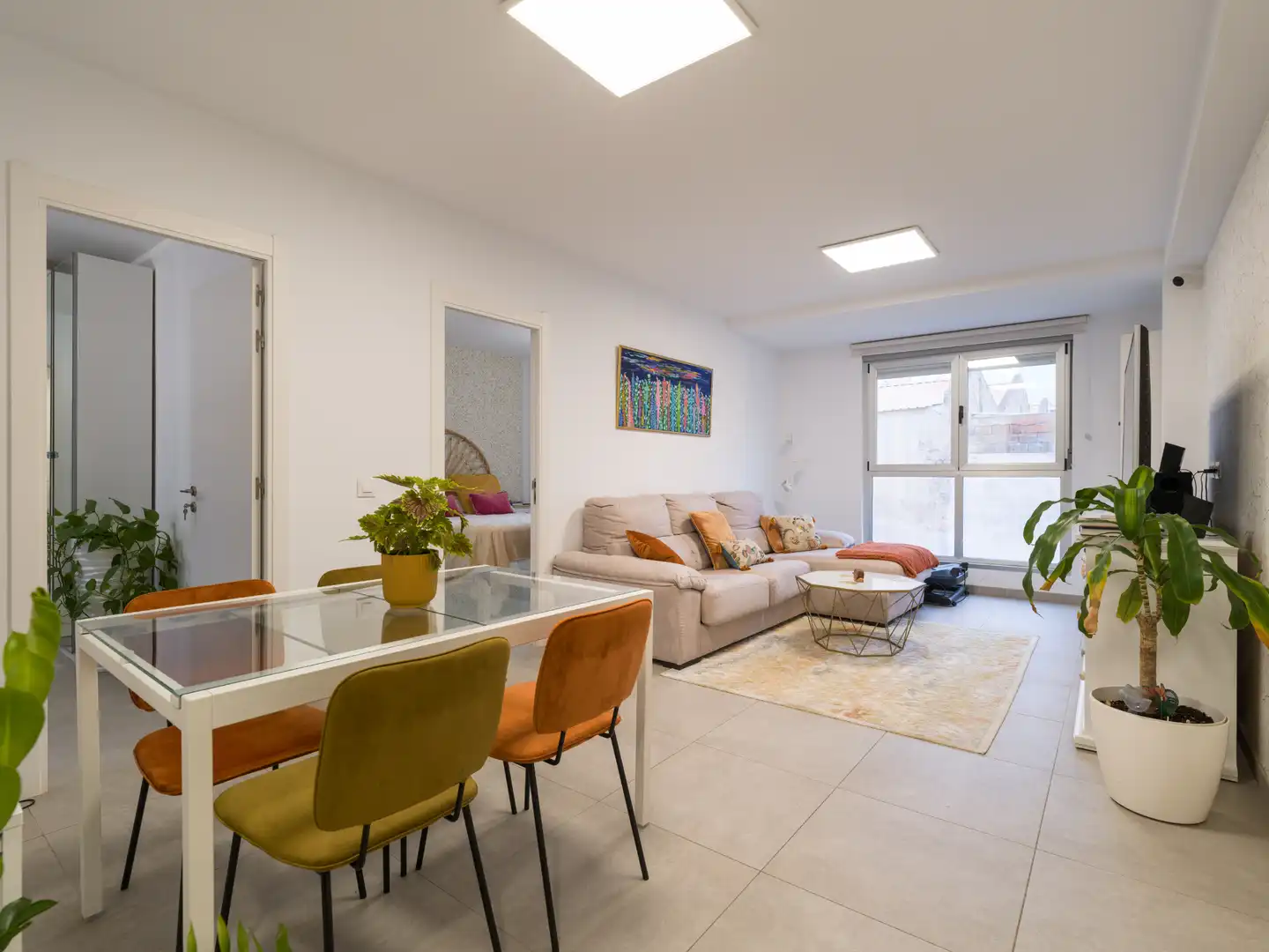Sala de estar de Piso en venta en Las Palmas de Gran Canaria con Terraza, Trastero y Amueblado