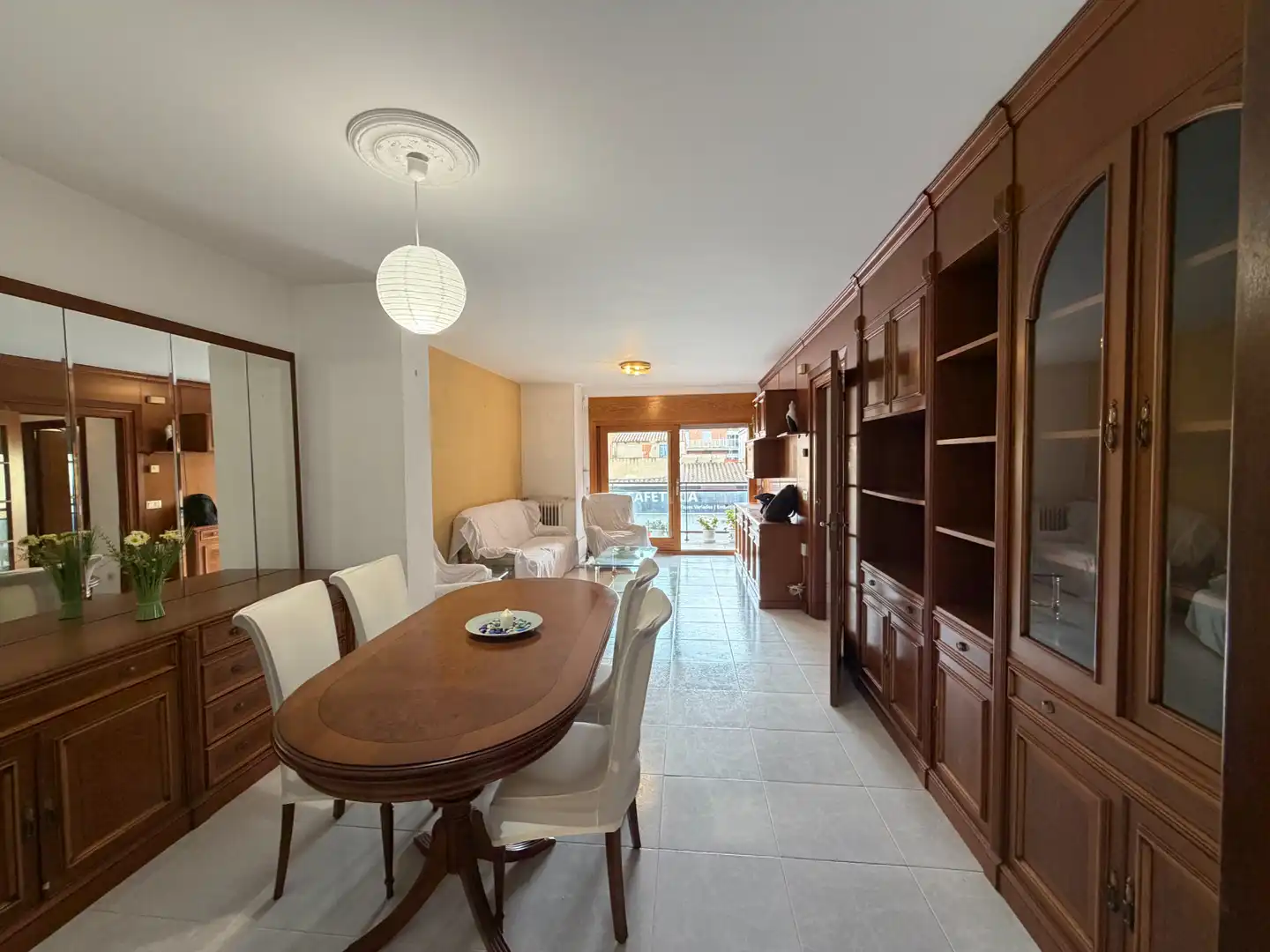 Dining room of Flat for sale in Figueres  with Air Conditioner, Heating and Terrace