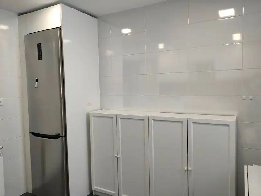 Cocina de Planta baja de alquiler en Colmenar Viejo con Calefacción, Jardín privado y Terraza