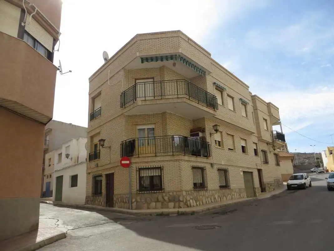 Vista exterior de Pis en venda en Mazarrón
