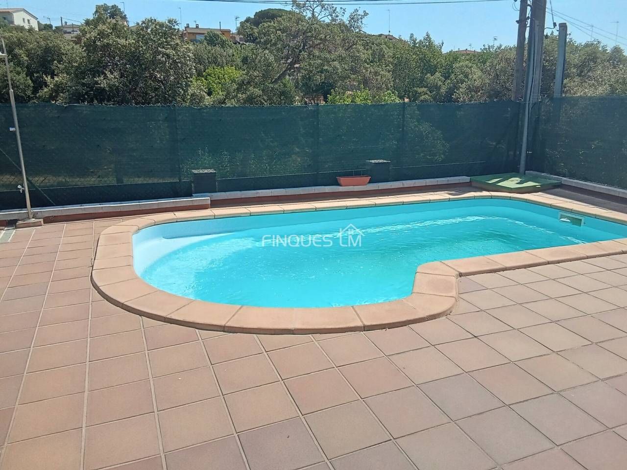 Swimming pool of House or chalet for sale in Fogars de la Selva  with Air Conditioner, Heating and Private garden