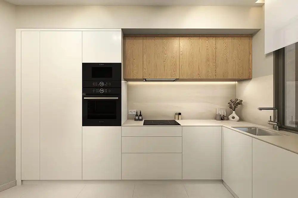 Kitchen of Flat for sale in Castelldefels  with Air Conditioner and Terrace