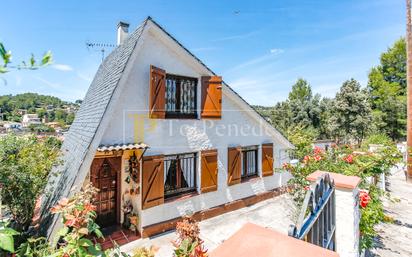 Vista exterior de Casa o xalet en venda en Cabrera d'Anoia amb Aire condicionat, Jardí privat i Traster