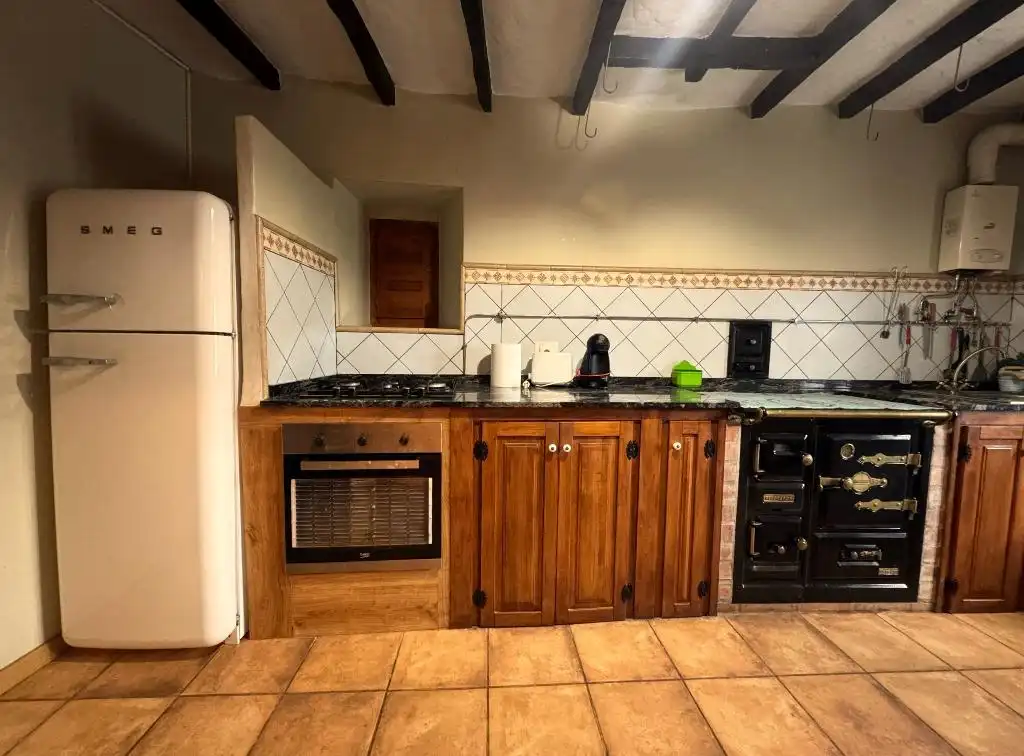 Cocina de Casa o chalet en venta en Arenas de Iguña con Calefacción, Jardín privado y Terraza