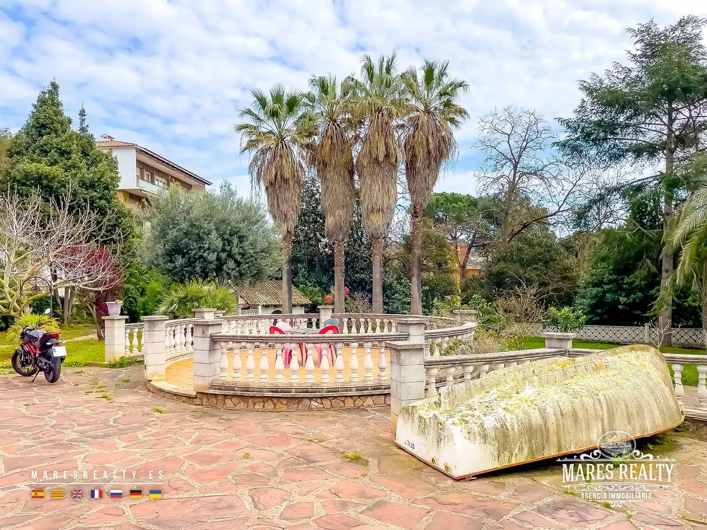 Jardín de Casa o chalet en venta en Lloret de Mar con Aire acondicionado, Calefacción y Jardín privado
