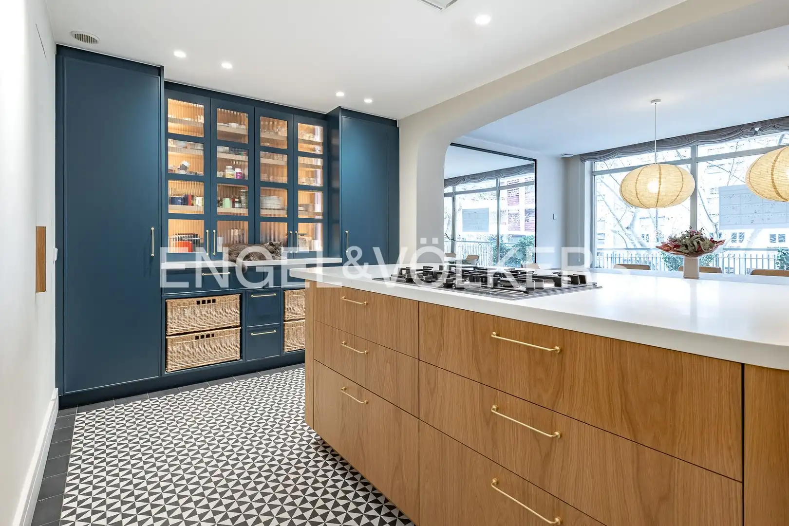 Kitchen of Flat for sale in Barcelona  with Air Conditioner, Heating and Parquet flooring