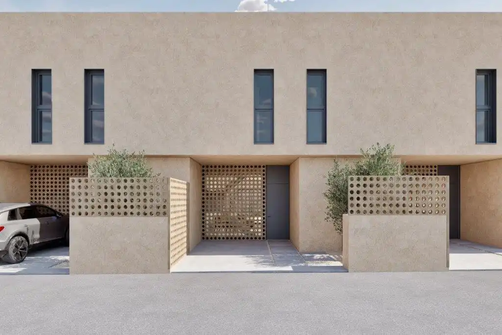 Exterior view of Single-family semi-detached for sale in  Palma de Mallorca