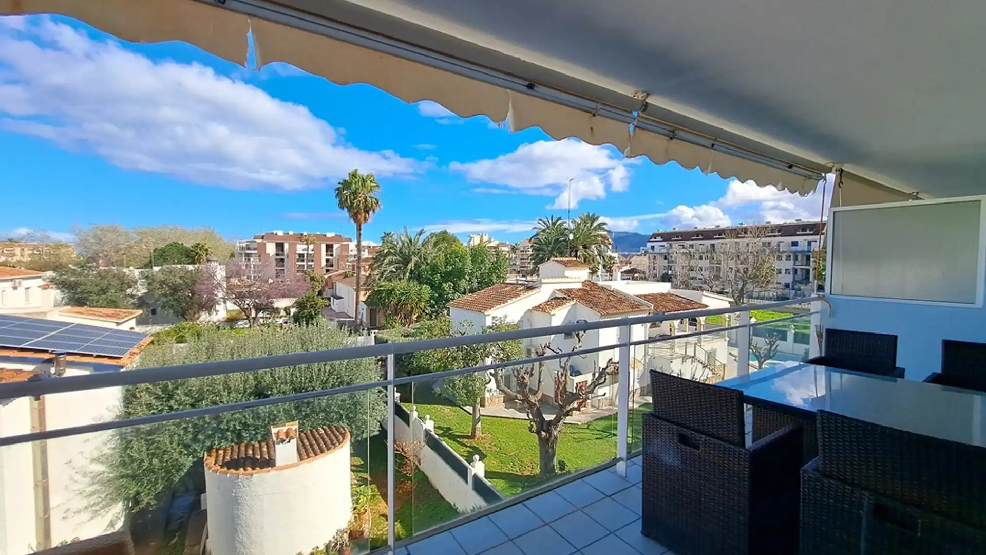 Terrace of Apartments for rent in Dénia  with Air Conditioner, Terrace and Storage room