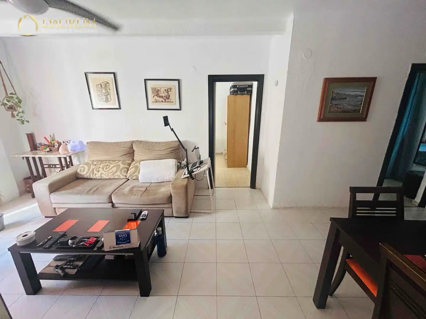 Living room of Flat for sale in Málaga  with Air Conditioner, Heating and Furnished