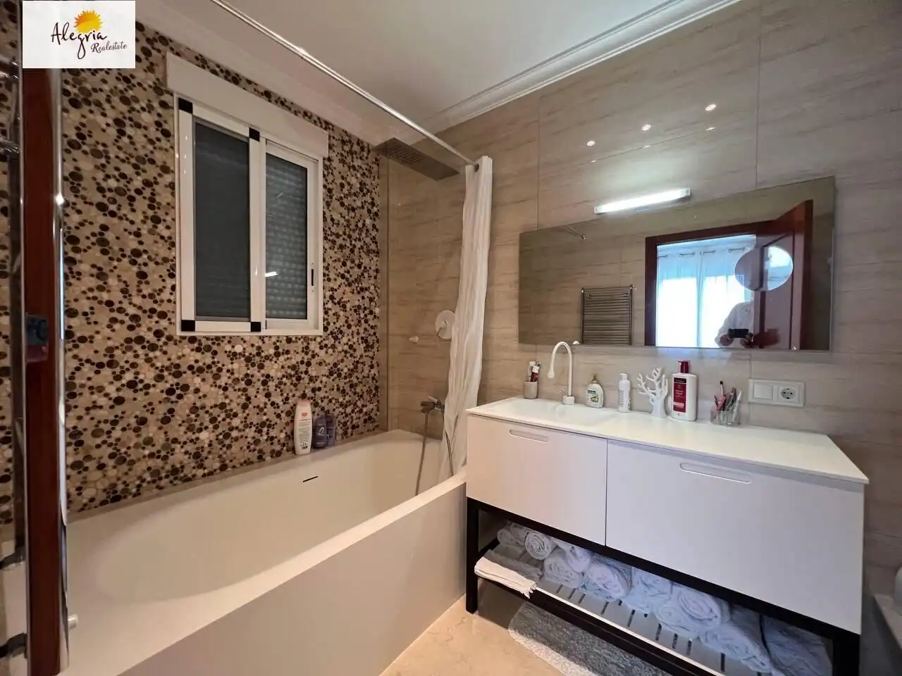 Baño de Casa o chalet en venta en Cullera con Aire acondicionado, Calefacción y Jardín privado