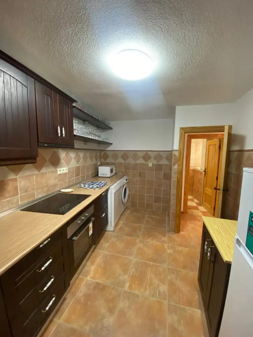 Kitchen of Houses for share in Jaén  with Air Conditioner, Private garden and Terrace