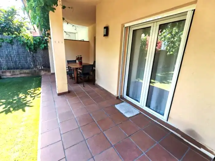Terraza de Casa adosada en venta en Lliçà d'Amunt con Aire acondicionado, Calefacción y Jardín privado