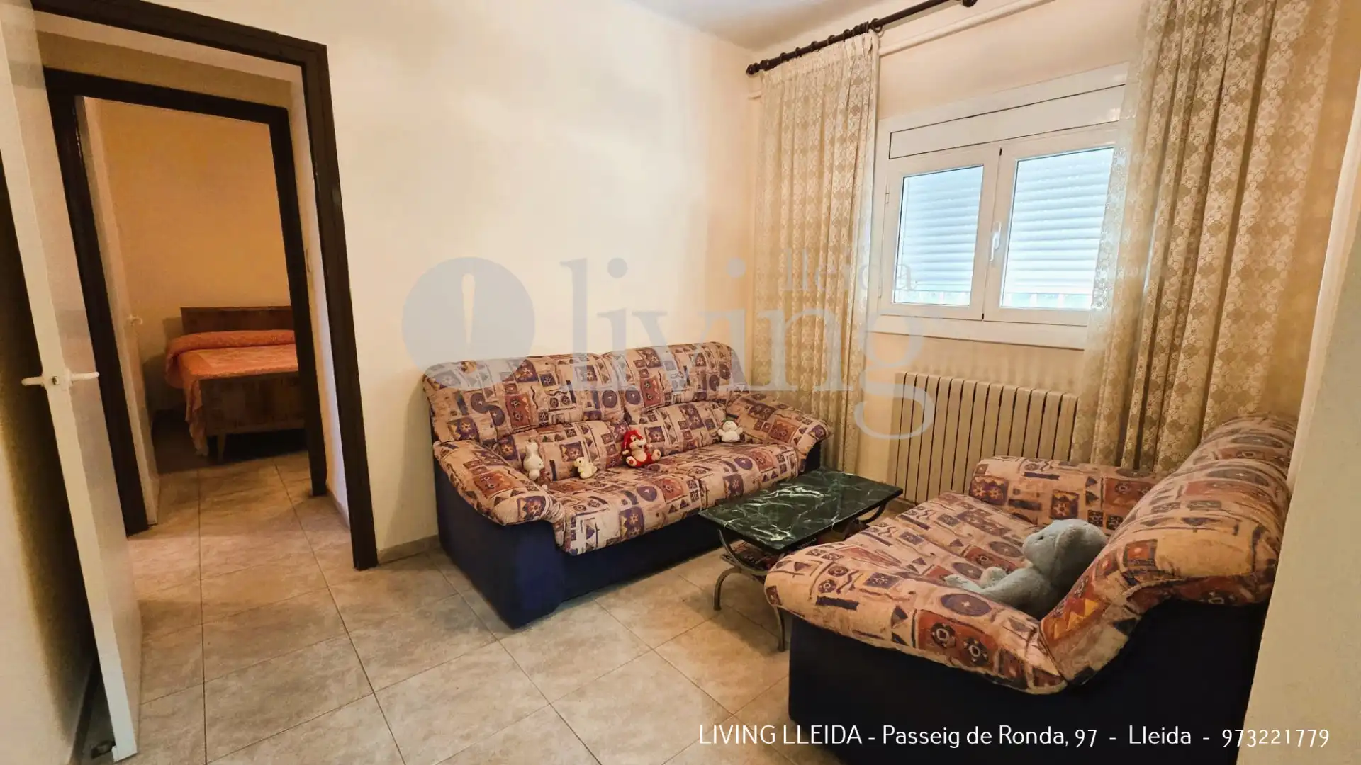 Living room of Houses for sale in Lleida  with Heating, Private garden and Storage room
