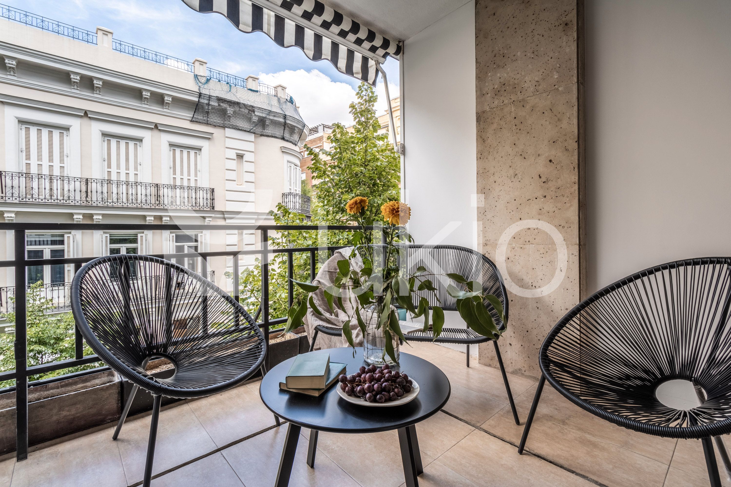 Terrace of Apartment to rent in  Madrid Capital  with Air Conditioner, Heating and Terrace