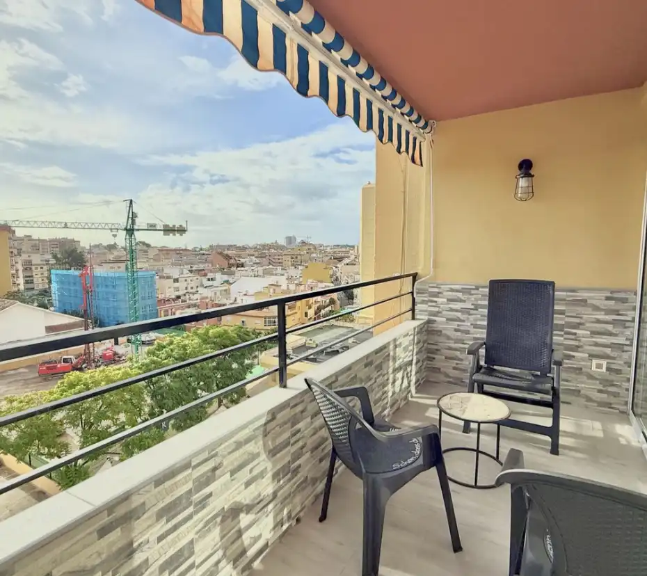 Terrace of Flat for sale in Fuengirola  with Furnished, Oven and Washing machine