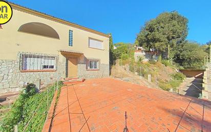 Exterior view of House or chalet for sale in Sant Pere de Vilamajor  with Private garden, Terrace and Storage room