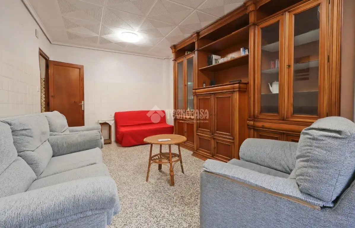 Sala de estar de Piso en venta en Sagunto / Sagunt con Aire acondicionado y Amueblado